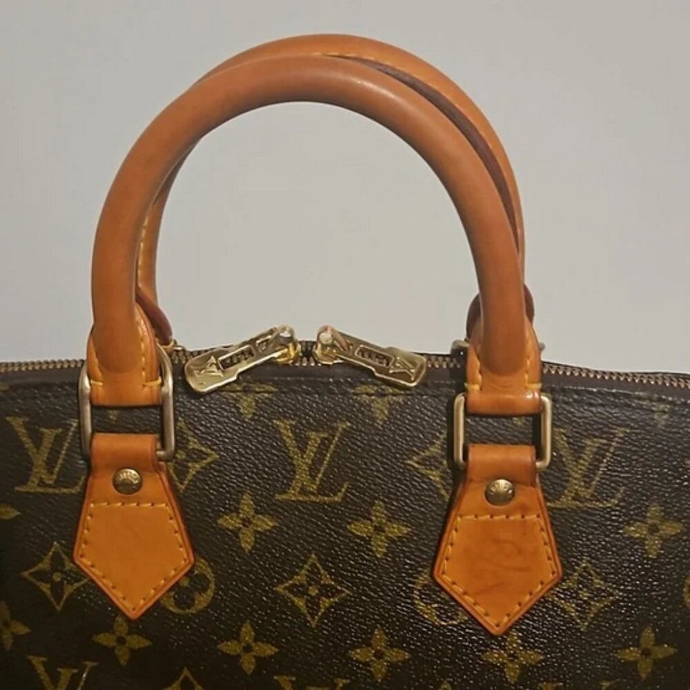 Authentic vintage Louis Vuitton Alma PM bag and dust bag and non-LV strap - Picture 8 of 14